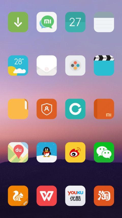 MYUI8 screenshot