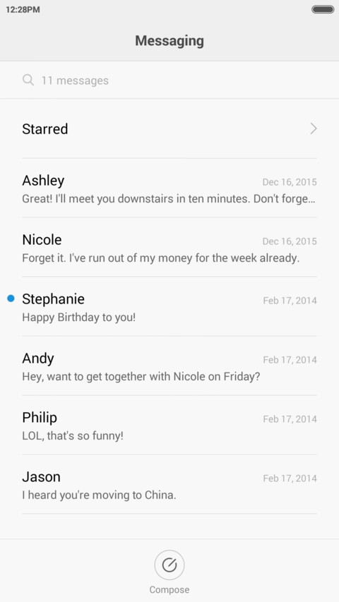 MYUI8 screenshot