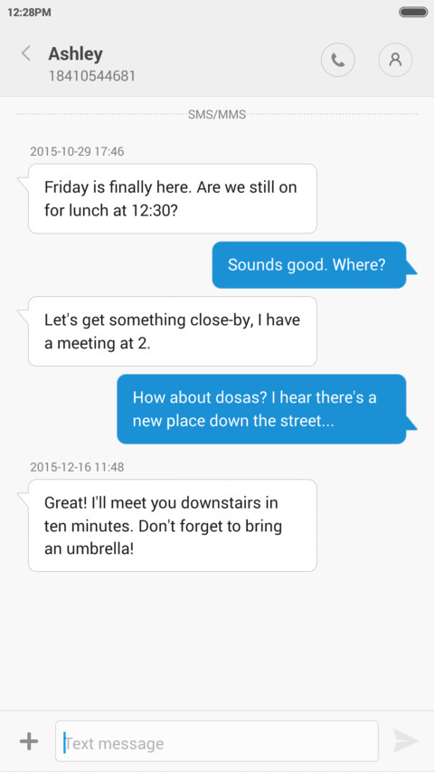 MYUI8 screenshot