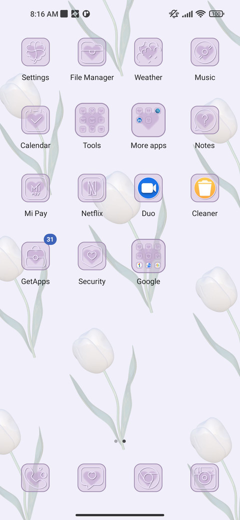 simple bow tulip screenshot
