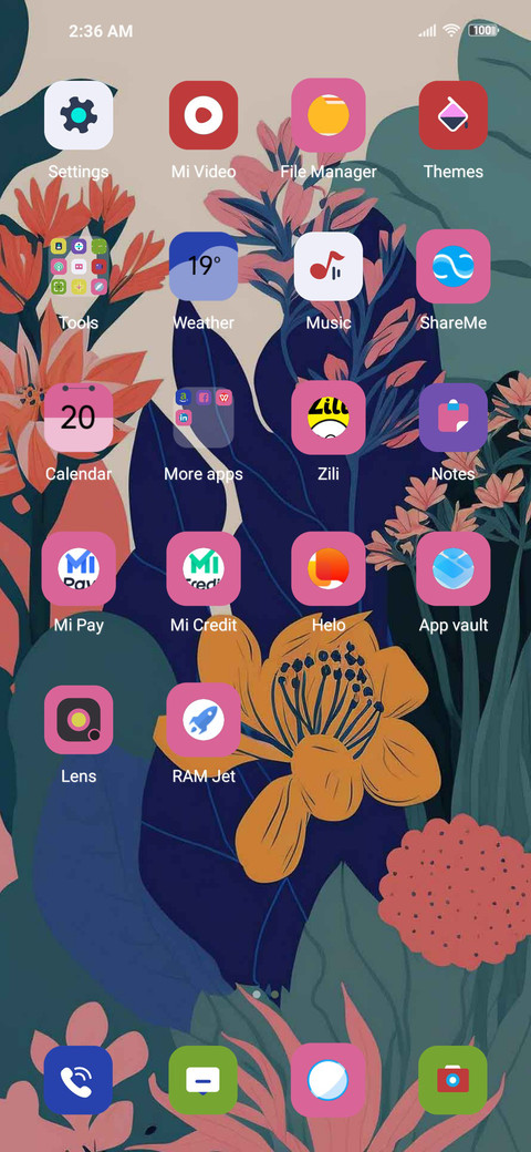 flowers fruits screenshot