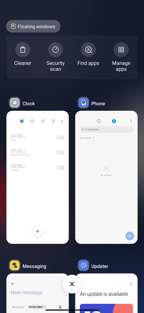 Geometric screenshot