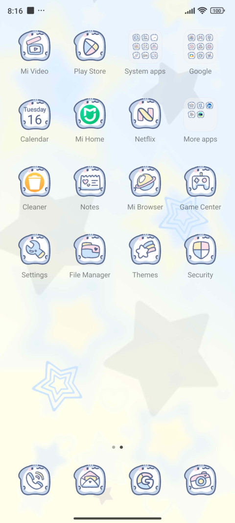 Shark Shake Clock screenshot