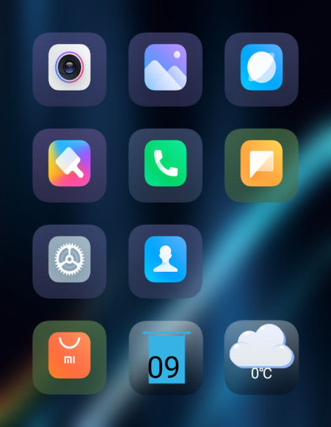 Neon Black screenshot
