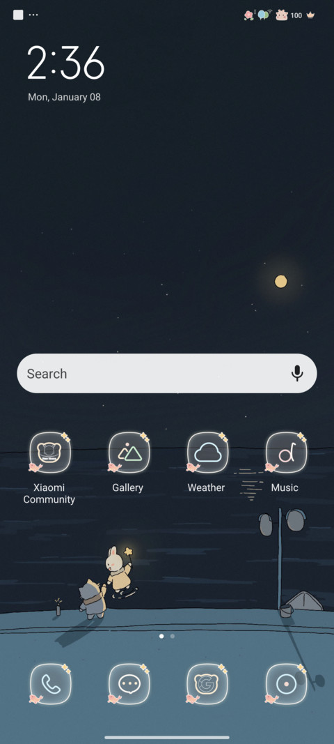 Cute Night screenshot