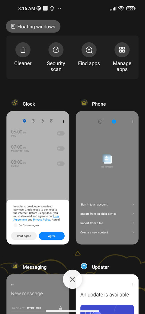 Gild clouds screenshot