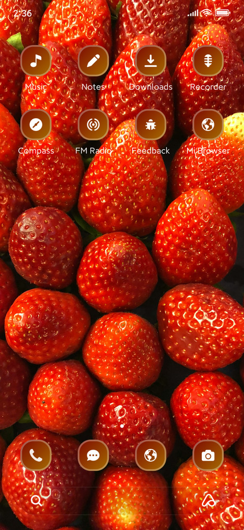 Strawberry screenshot