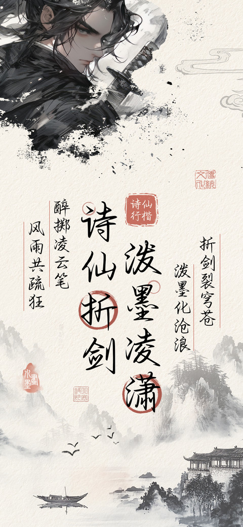 诗仙折剑泼墨凌潇 screenshot