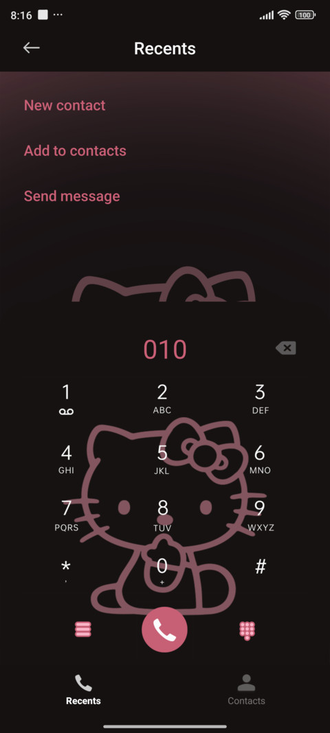 Kitty  big face screenshot