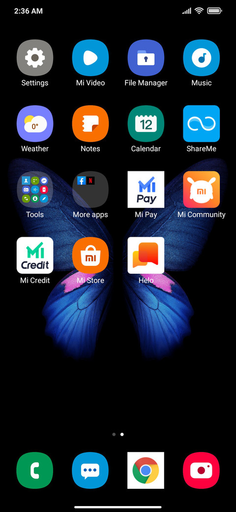 One UI screenshot