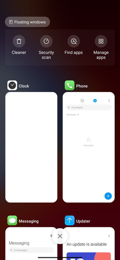 Dynamic skittles screenshot