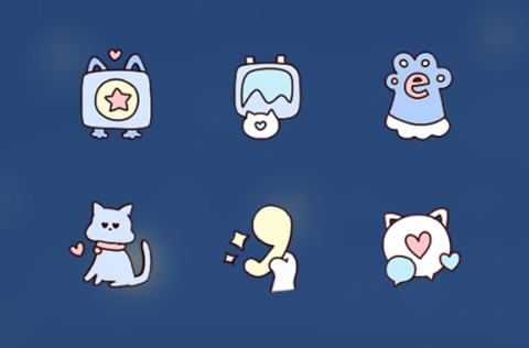 摘星星的小猫 screenshot