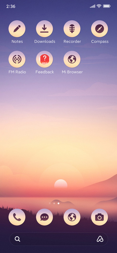 Pastel Mountains screenshot