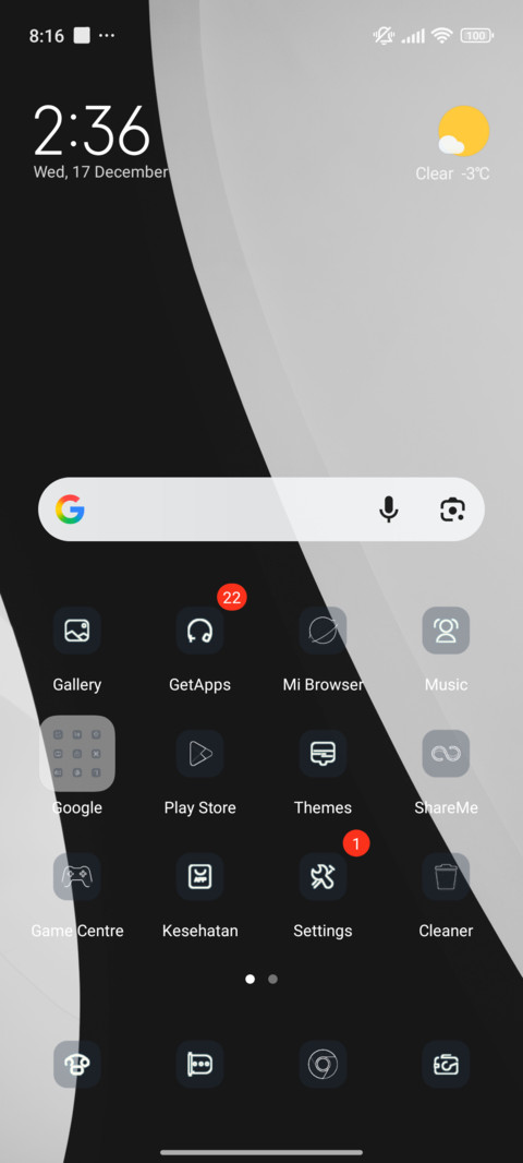 MAXOS screenshot