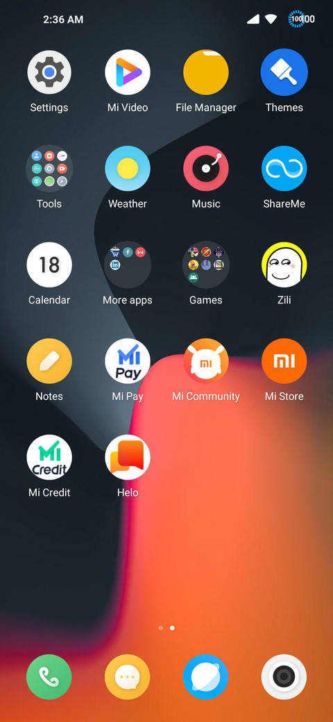Android 12 screenshot