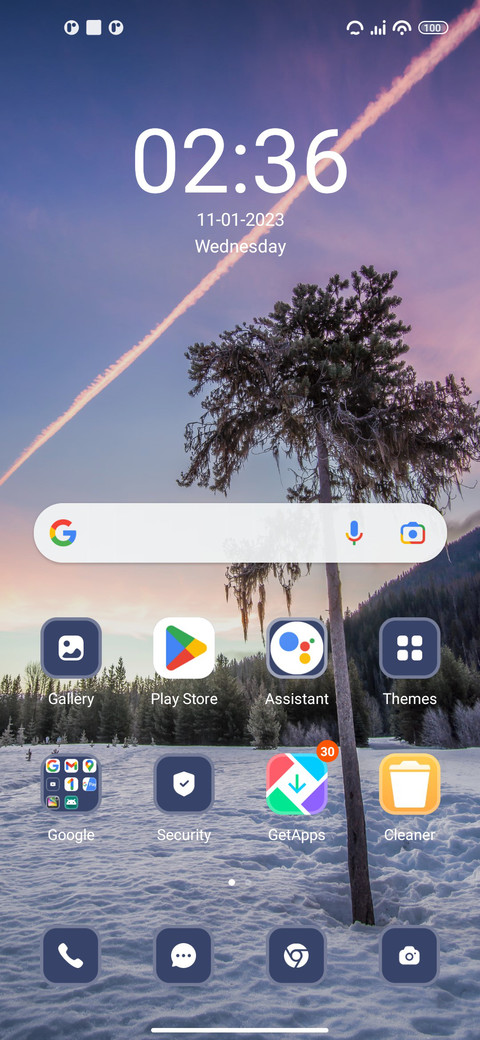 Lighting screenshot