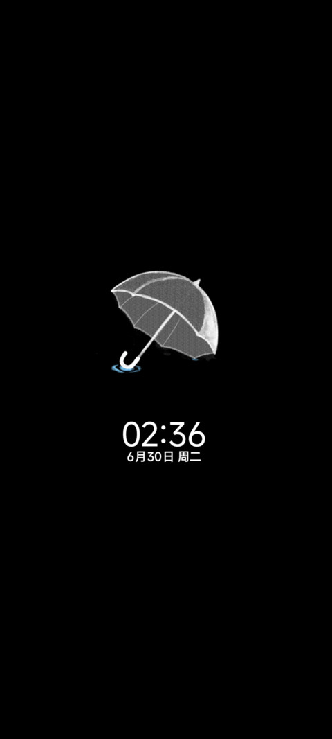 简约 又逢下雨天 screenshot