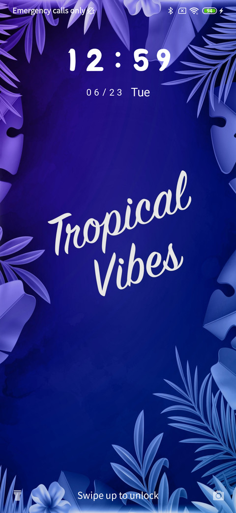 Tropical Neon - Dark_3MDS screenshot