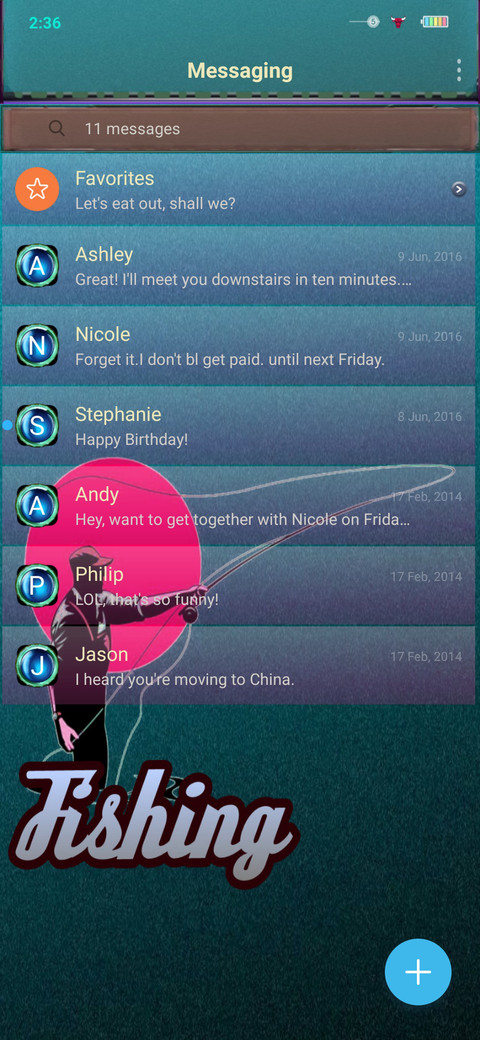 Fishing one screenshot