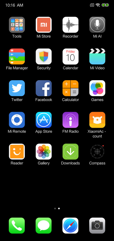 Real iOS 10.2 screenshot