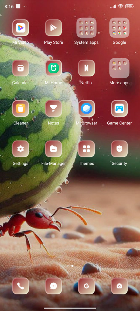 Ant screenshot