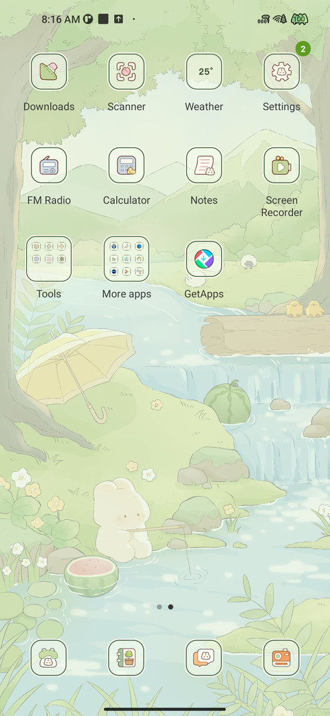 Hill stream outing screenshot