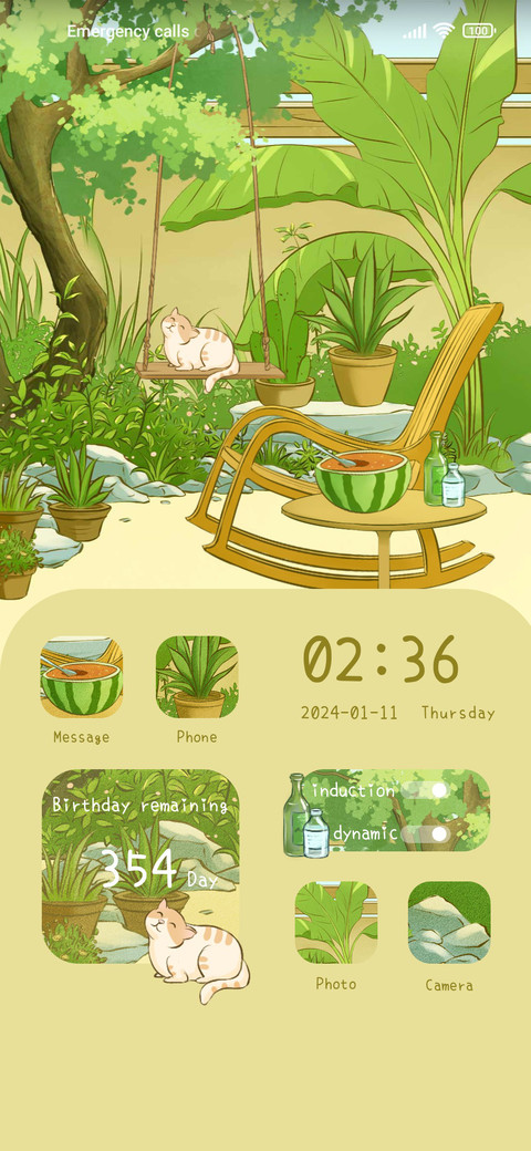 Garden cat screenshot