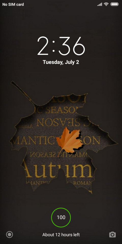 Fake dark screenshot