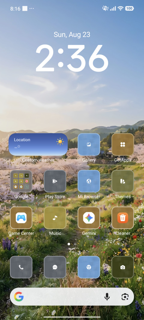 Spring Meadow screenshot