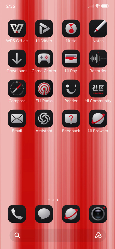 Pure white screenshot