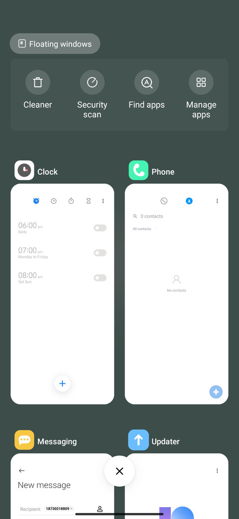 minimal screenshot
