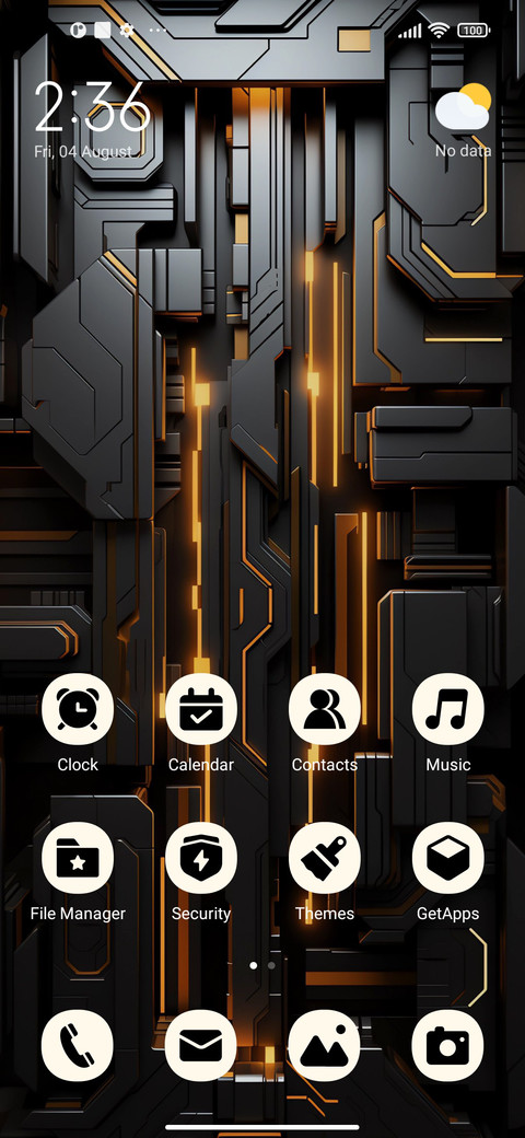 Black machine screenshot