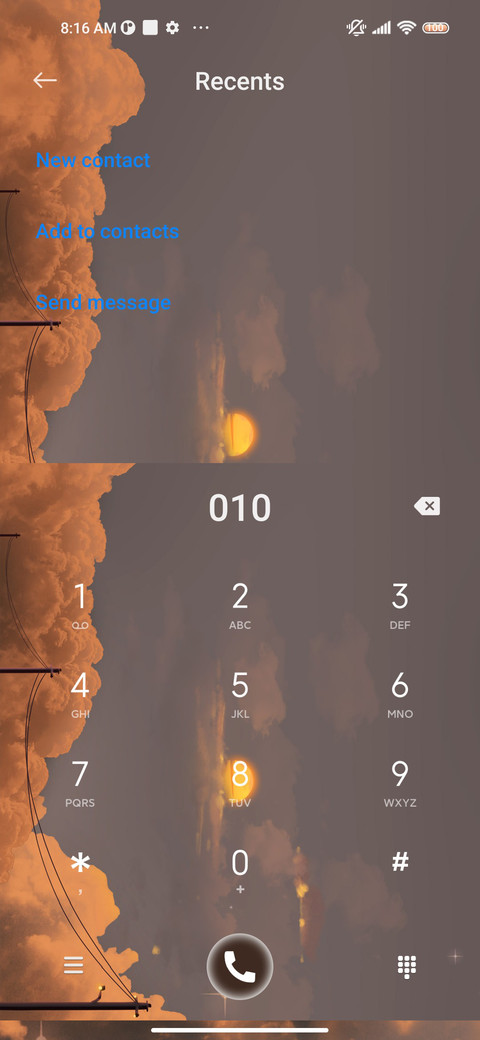 Gentle sunset screenshot