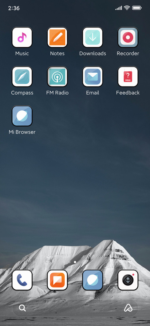 Nature v15 screenshot