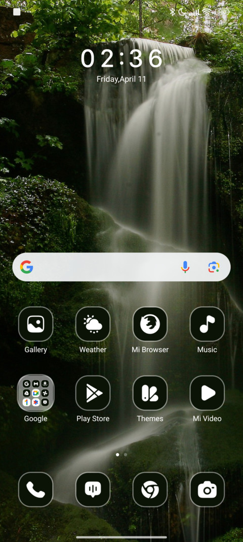 Forest Waterfall screenshot