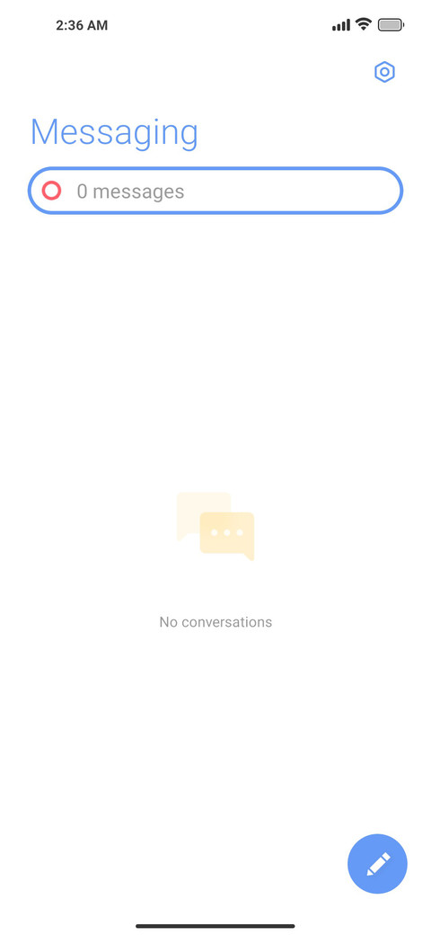 Refresh UI screenshot