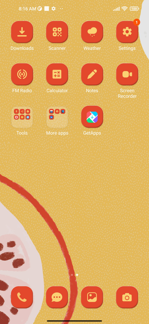 Minimal Lime screenshot