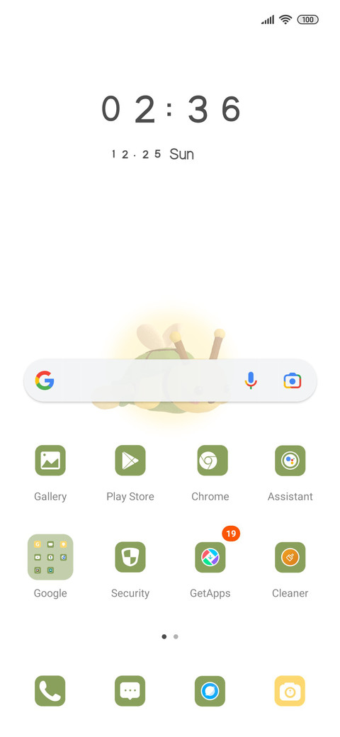 3D fun widgets screenshot
