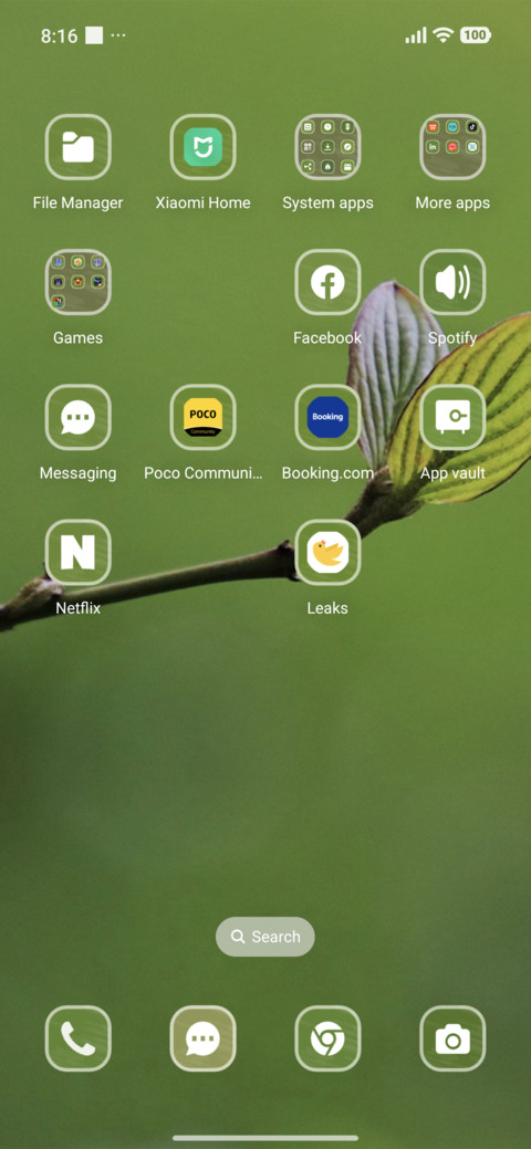 Leaf screenshot