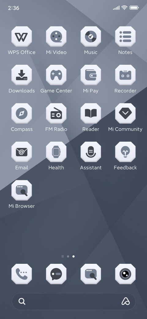 Black White Simple screenshot