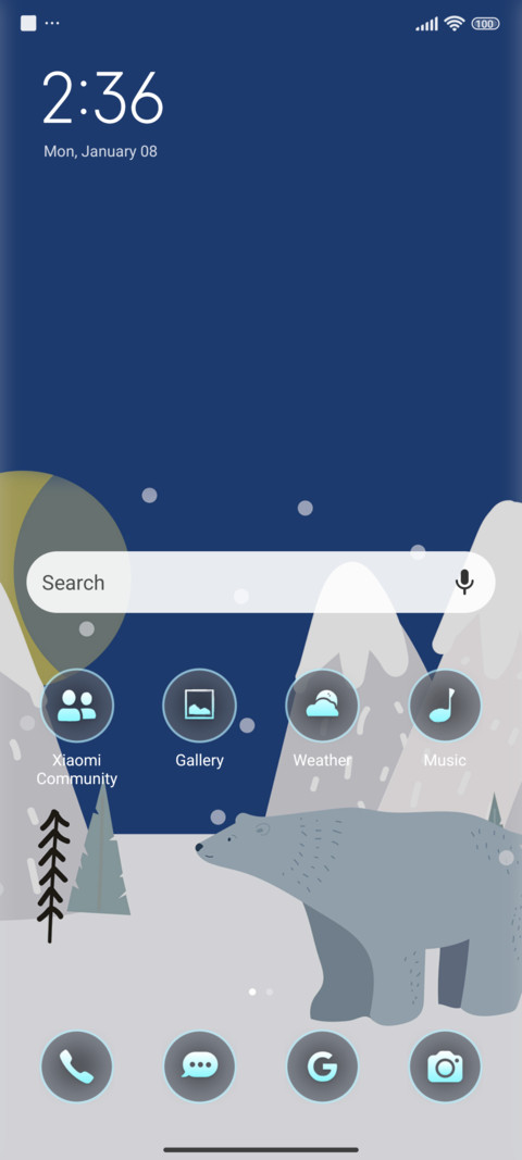 ice bear screenshot