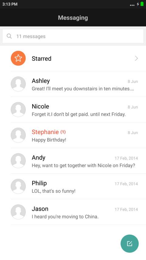Slimdroid screenshot