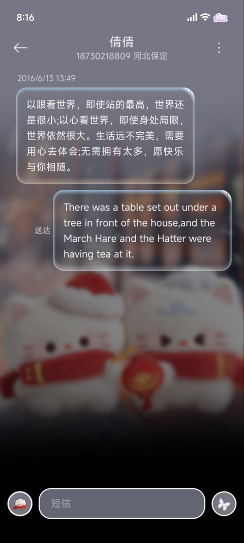 毛绒图标新年烟花猫 screenshot