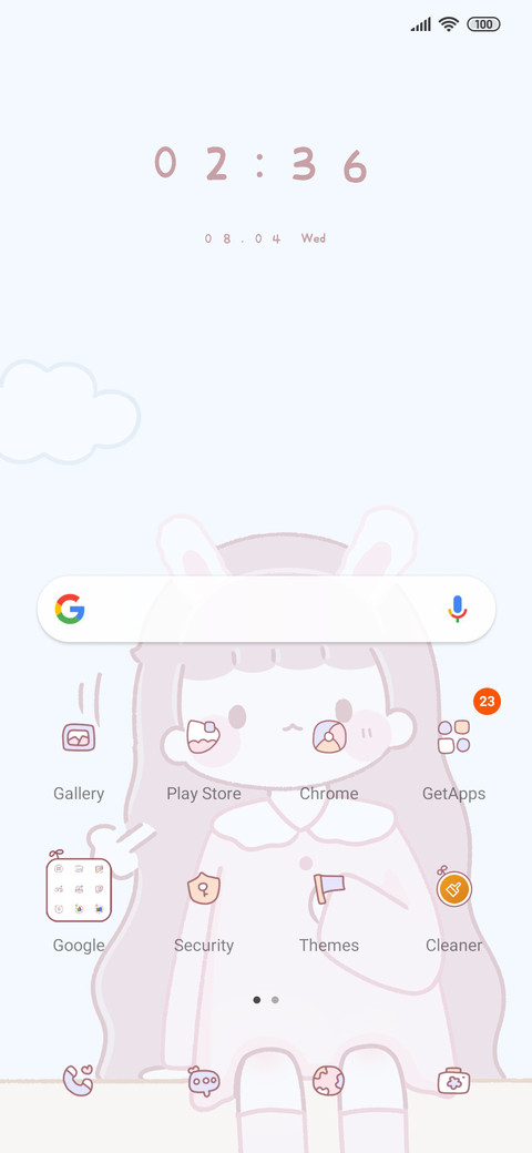 Bubble girl screenshot