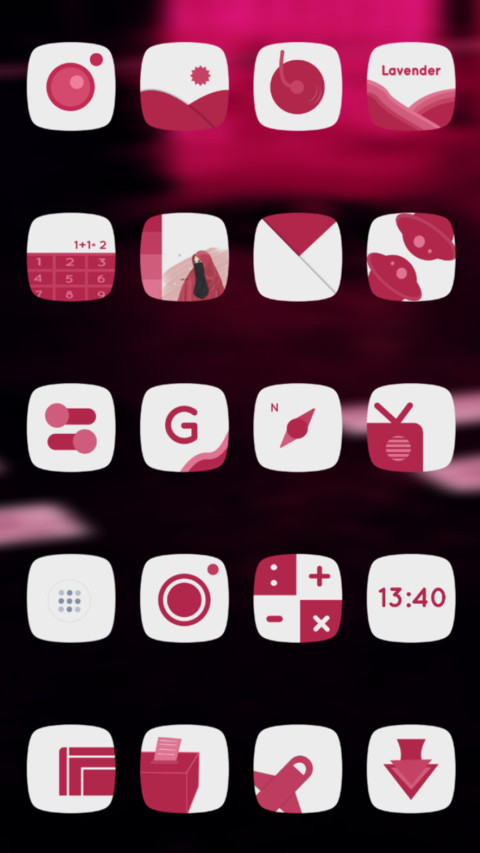 Lavender V10 screenshot