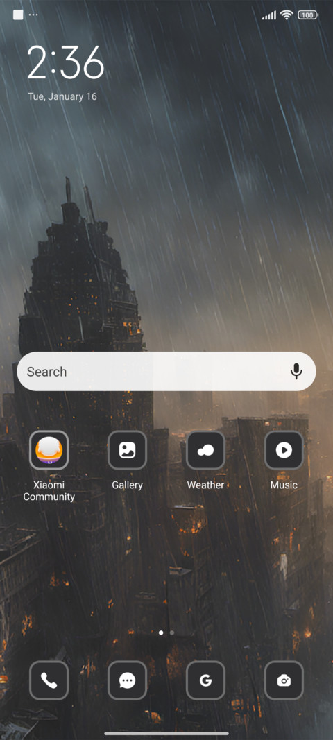 Rainy Town screenshot