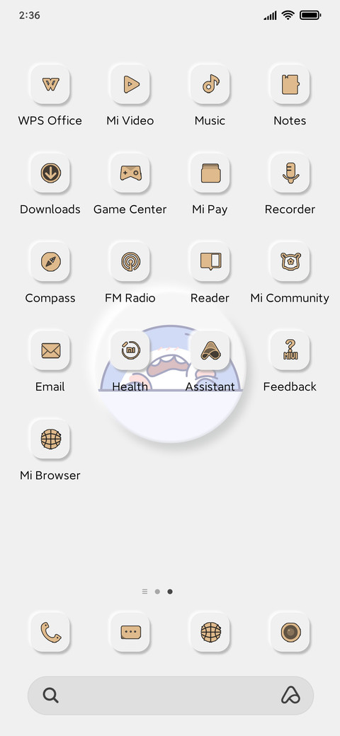 Minimalist Shark screenshot