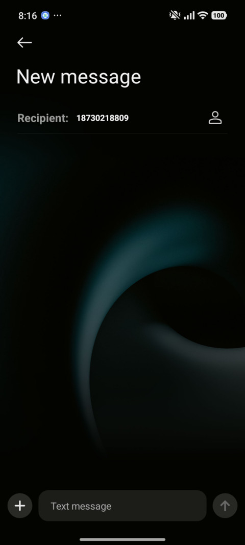 Ink Green Swirl screenshot