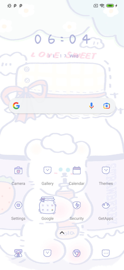 Baby bottle bear screenshot