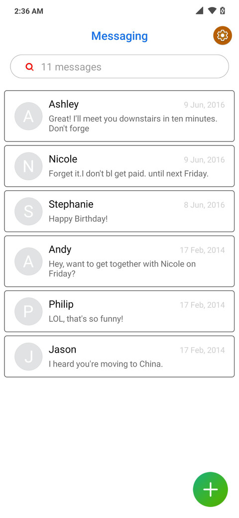 Google Mix screenshot